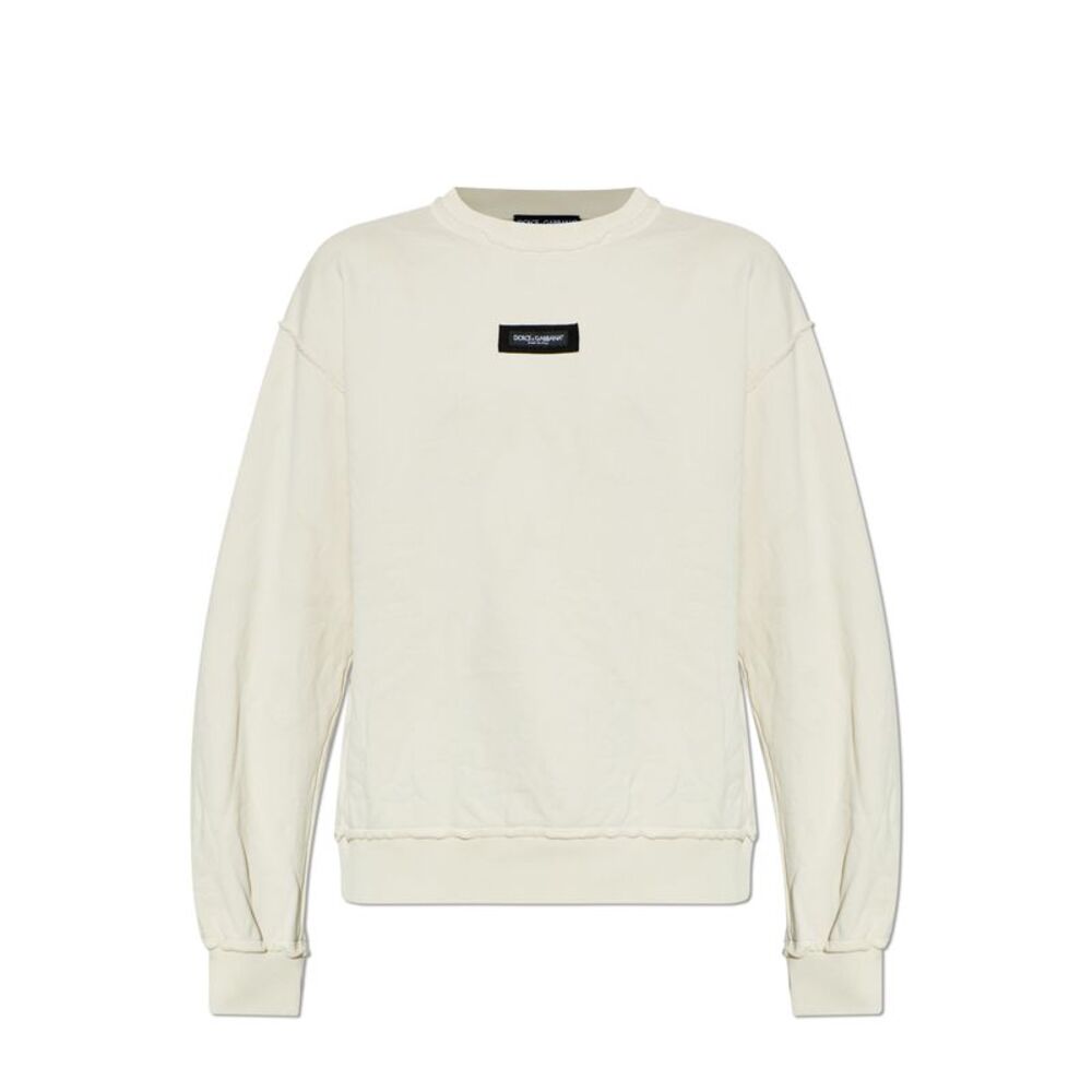 Sweatshirt with a 'vintage' effect